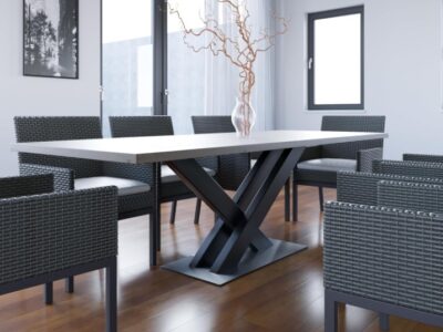 LUX POSTOLJA za sto – METAL + LIM Model 29