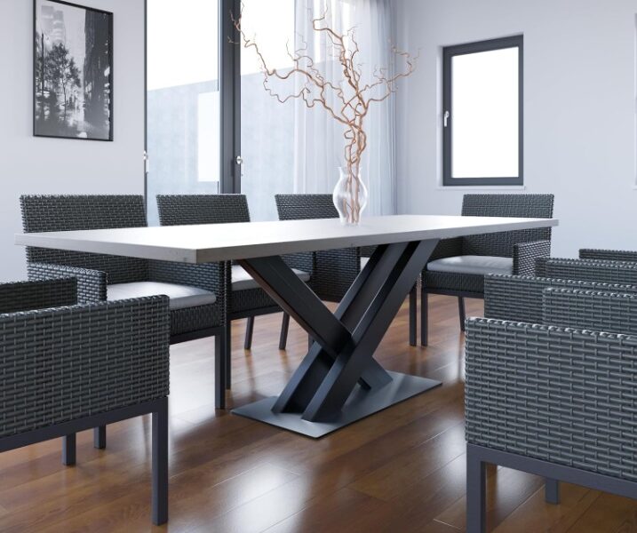 LUX POSTOLJA za sto – METAL + LIM Model 29