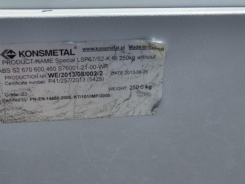 Prodaja sefova KONSMETAL