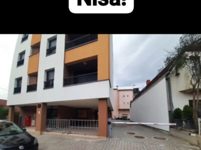 Izdajem parking mesto u centru Niša-Marger