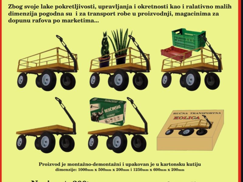 Rucna transportna kolica