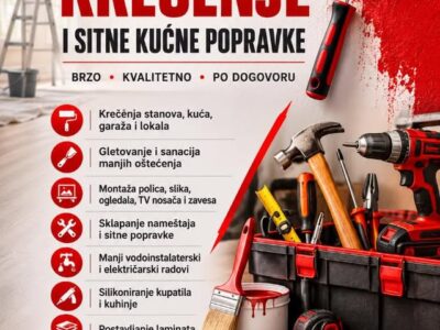 Krecenje i sitne kucne popravke