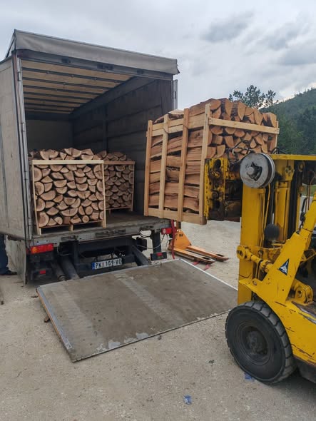 Drva na paleti 1pal 1 metar drva prva klasa