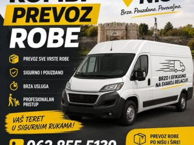 Kombi prevoz robe Niš